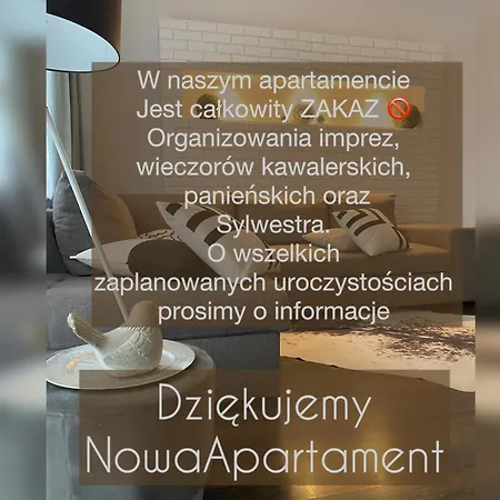 Nowa - Komfortowe 61m2 - 3 Pokoje, Garaz, Klimatyzacja *